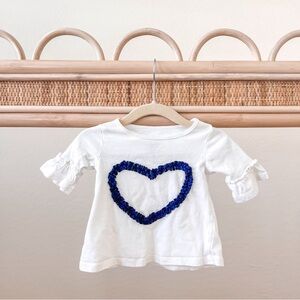Ruffle Heart Top